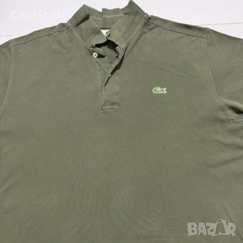 Мъжка Поло Тениска Lacoste Размер XXL, снимка 2 - Тениски - 54127347