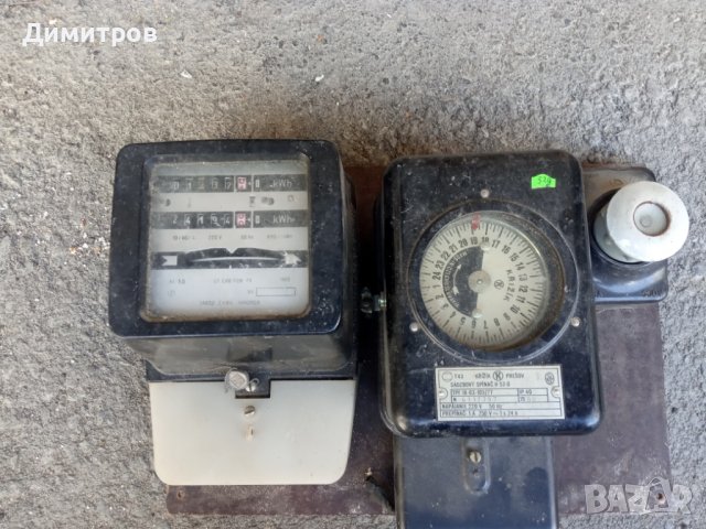 Електромер с часовник , снимка 2 - Други - 37535625