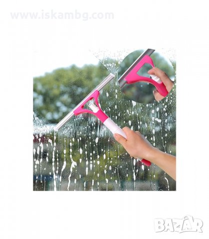 ЧИСТАЧКА ЗА ПРОЗОРЦИ СЪС СПРЕЙ ЗА ПРЕПАРАТ - код 1952, снимка 8 - Мопове, кофи, четки и метли - 33968305