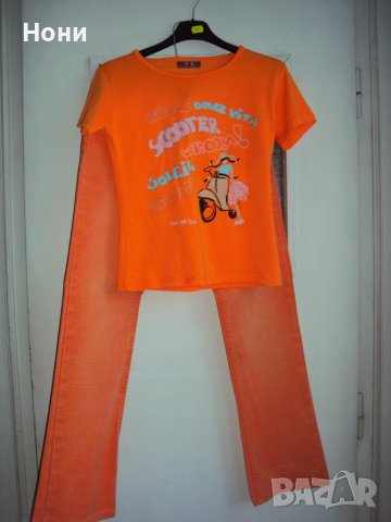 Оригинални маркови дънки history с тениска , снимка 1