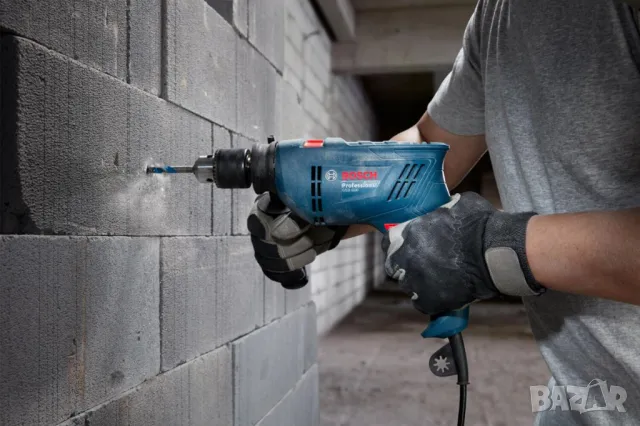 УДАРНА БОРМАШИНА BOSCH GSB 600, снимка 2 - Бормашини - 48781183
