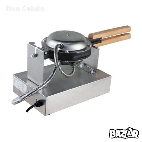 Професионален гофретник за Bubble Waffle гофрети Don Gelato + ПОДАРЪК, снимка 4 - Друго търговско оборудване - 30216082