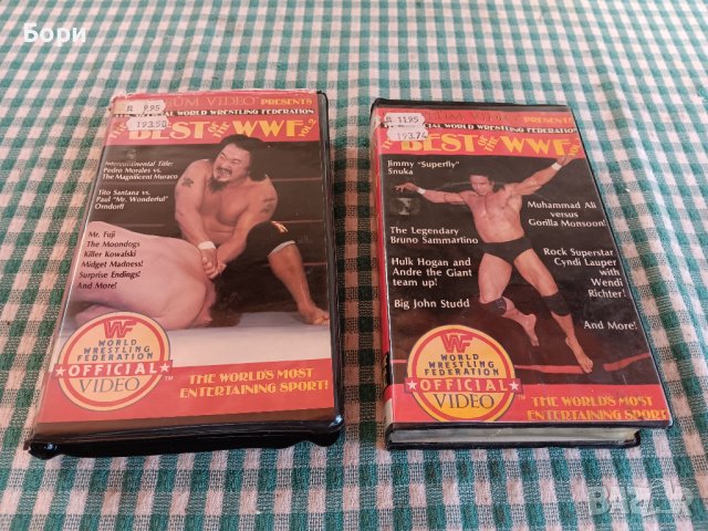 WWF Кеч мания 4 VHS Видеокасети