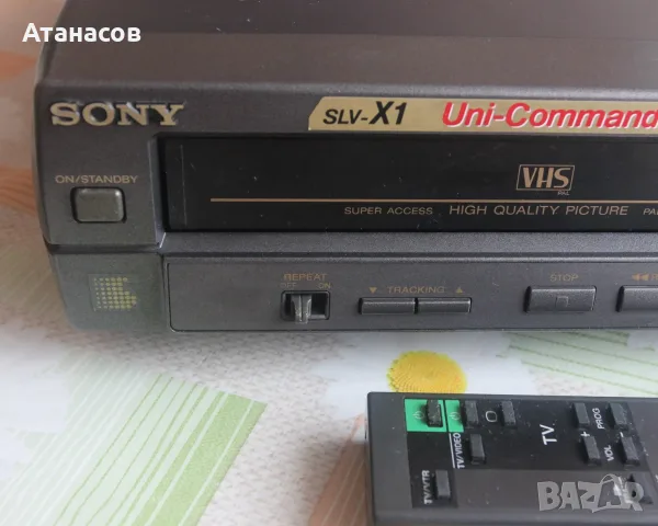 Видео Sony SLV-X1 папагал, снимка 3 - Плейъри, домашно кино, прожектори - 55774469