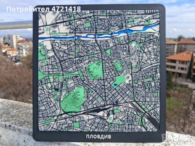 ПЛОВДИВ на длан! 3D Декоративен Макет на Тепетата., снимка 2 - Други - 53954854