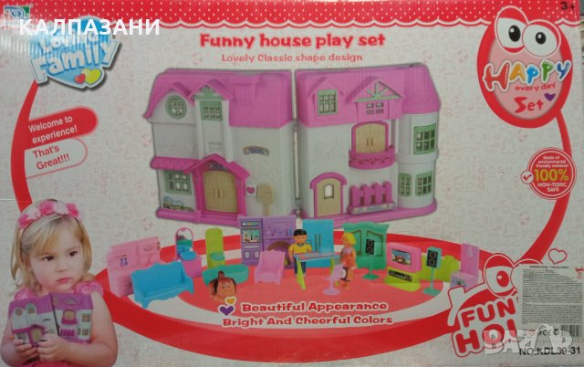Family New Funny House Play Set комплект за игра 1302Z941, снимка 2 - Кукли - 34954180
