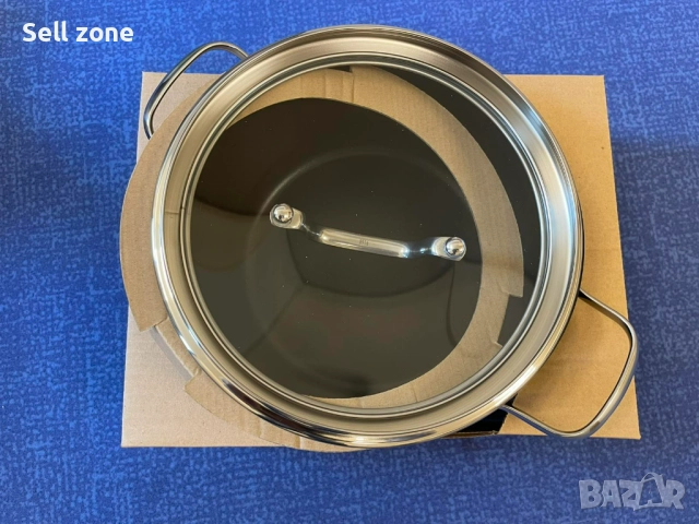 Оригинална тенджера KitchenAid с капак – 5.2 литра, снимка 2 - Съдове за готвене - 51689997