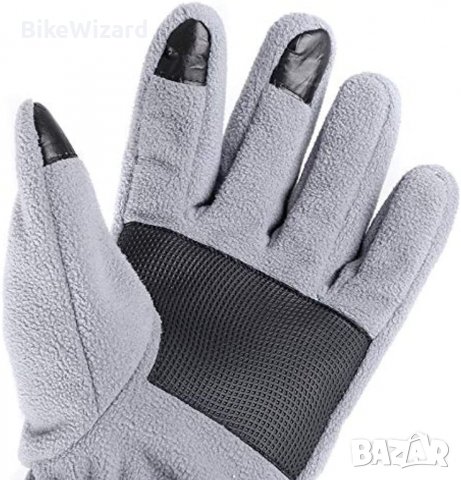 HEWOLF Дамски ръкавици противоплъзгащи се водоустойчиви топли поларени ръкавици НОВИ, снимка 2 - Спортна екипировка - 37138663