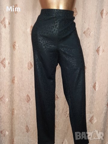  46 Черен клин от кожен змийски принт 