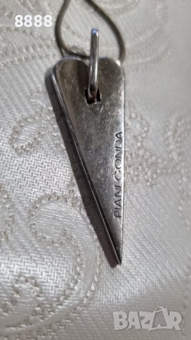 СРЕБЪРНО КОЛИЕ, МАРКА PIANEGONDA ​​​​, снимка 2 - Колиета, медальони, синджири - 44329671