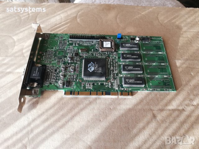 Видео карта ATI 3D Rage II+ DVD 2MB PCI, снимка 5 - Видеокарти - 36722822