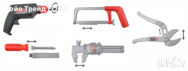 Детска игра Куфар с инструменти, детски инструменти в куфар, снимка 4 - Други - 34400309