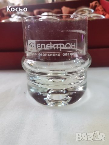 Чашки за ракия ЕЛЕКТРОН, снимка 5 - Чаши - 31224277