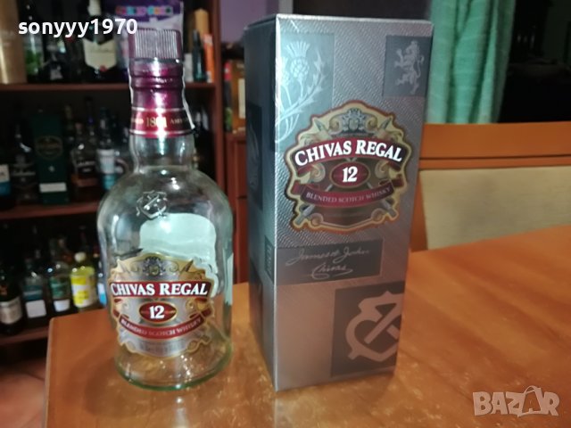 CHIVAS REGAL 12-ПРАЗНО ШИШЕ И КУТИЯ ЗА КОЛЕКЦИЯ 3006222037
