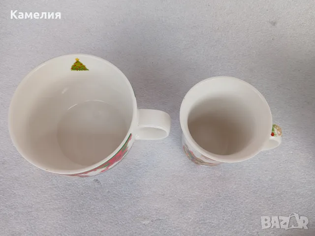 2бр. Коледни чаши , снимка 2 - Чаши - 47192254