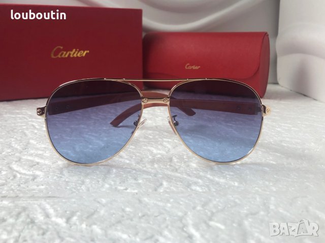 Cartier 2022 мъжки слънчеви очила, снимка 2 - Слънчеви и диоптрични очила - 37360781