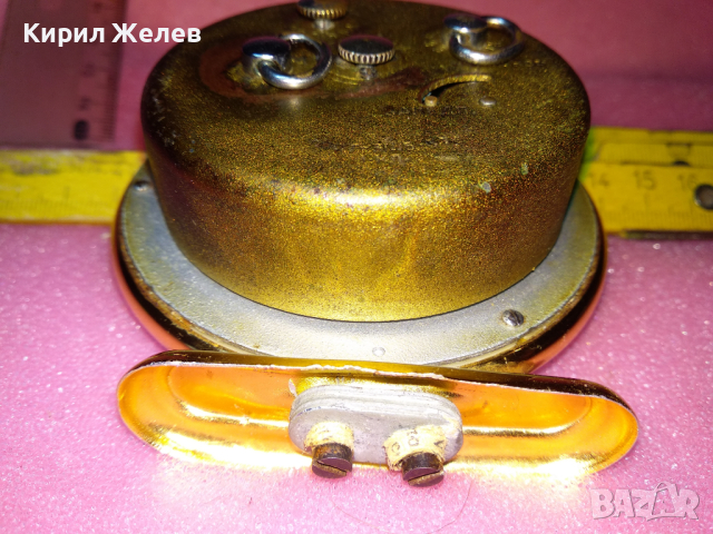 ДРУЖБА СДЕЛАНО в СССР Стар РУСКИ РЯДЪК МОДЕЛ КОЛЕКЦИОНЕРСКИ БУДИЛНИК ДРУЖБА със СЛОНЧЕ 43187, снимка 7 - Антикварни и старинни предмети - 44536440