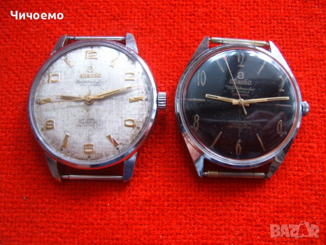 Atlantic Worldmaster 21 jewels Мъжки ръчен часовник от 70-те, снимка 7 - Мъжки - 40100296