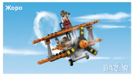 КОНСТРУКТОР ГРАДСКО ВОЕННО ЛЕТИЩЕ С ХАНГАР "ВЪЗДУШНО ШОУ"723 ЧАСТИ 02007, снимка 7 - Конструктори - 47617309