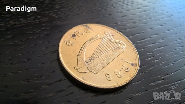 Монета - ЕЙРЕ - 20 пенса | 1988г., снимка 2 - Нумизматика и бонистика - 31533749