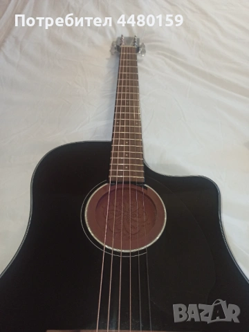 Акустична китара Fender CD-60SCE като нова, снимка 2 - Китари - 54114379