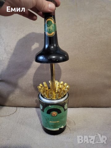 Бутилка цигаретник от соца СССР , снимка 2 - Колекции - 39304837