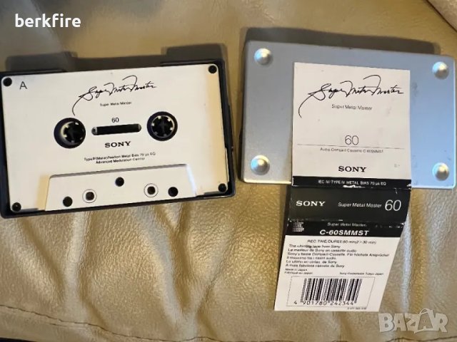Sony Super Metal Master 60, снимка 2 - Аудио касети - 48047040