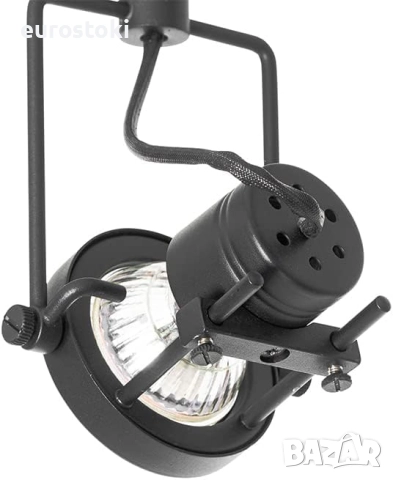 Qazqa  Suplux - Модерна алуминиева 1-фазна шинна осветителна система с 5 лампови точки, черна, снимка 4 - Лампи за таван - 52030422