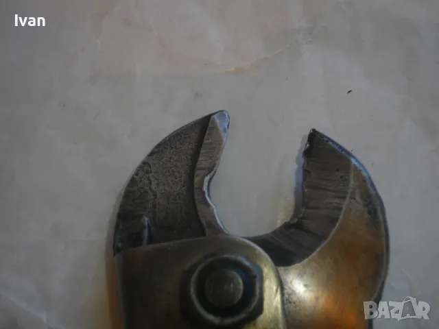 Тресчотъчна НОЖИЦА КЛЕЩИ ЗА РЯЗАНЕ НА СНОП КАБЕЛ до 30 мм Старо Немско Качество Масивна BAUDAT 330мм, снимка 7 - Клещи - 47459596