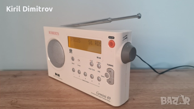 Roberts Gemini 49 – цифрово DAB/FM/RDS радио, снимка 2 - Радиокасетофони, транзистори - 52802794