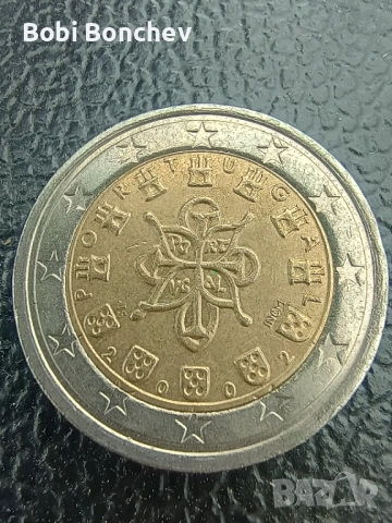 Евро монета от Португалия 2 EURO 