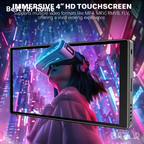 80GB MP3 плейър с Bluetooth и WiFi, снимка 6 - MP3 и MP4 плеъри - 54301344