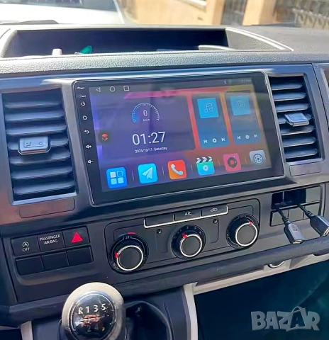 Мултимедия за Volkswagen, Caravelle 6, Transporter, VW T6, Multivan, Android, Навигация, Двоен дин, снимка 2 - Аксесоари и консумативи - 51387954