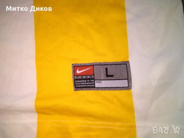 Футболна тениска маркова на Найк винтидж от 90-те години размер ХЛ, снимка 2 - Футбол - 34899796