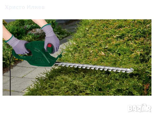 Храсторез Електрическа ножица за жив плет PARKSIDE, снимка 3 - Градинска техника - 47715261