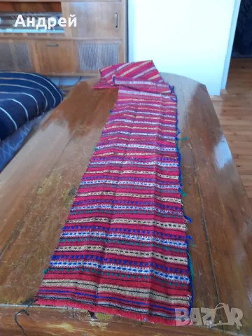 Стар сърмен колан за носия,Сая #5, снимка 3 - Антикварни и старинни предмети - 49533191