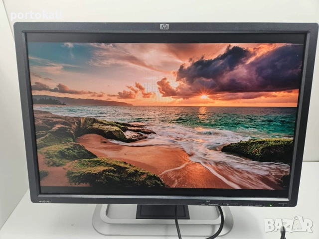 +Гаранция! HDMI IPS Монитор HP LP2475w 24" инча + кабел, снимка 4 - Монитори - 54012472