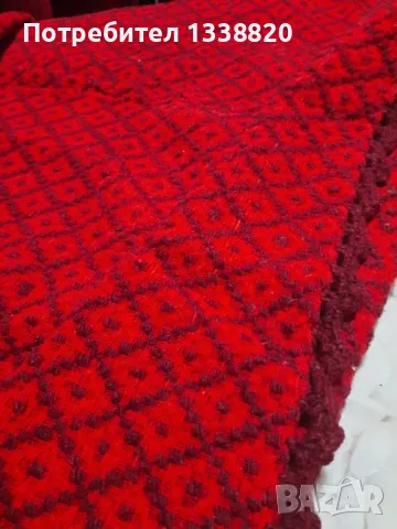 вълнено покривало за легло, снимка 3 - Покривки за легло - 47818285