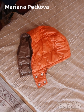 Оранжево зимно яке, снимка 5 - Якета - 52263615