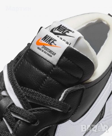 Мъжки обувки Nike x sacai Blazer Low - номер 46, снимка 5 - Спортни обувки - 36873794