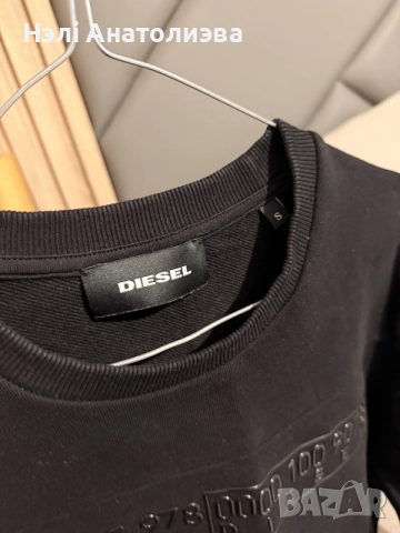 DIESEL мъжка блуза, снимка 2 - Блузи - 56513698