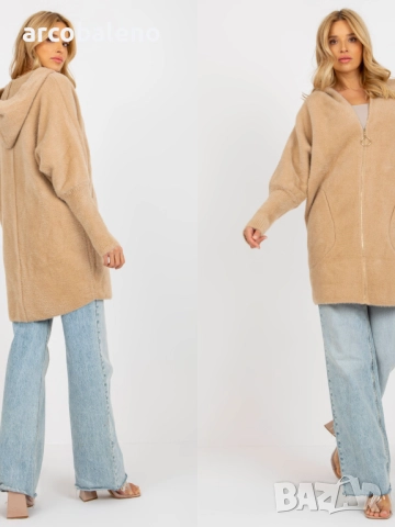 Дамско елегантно и ежедневно палто от алпака, 5цвята , снимка 6 - Палта, манта - 51814086