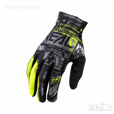 Мотокрос ръкавици O'NEAL MATRIX RIDE BLACK/NEON YELLOW  
