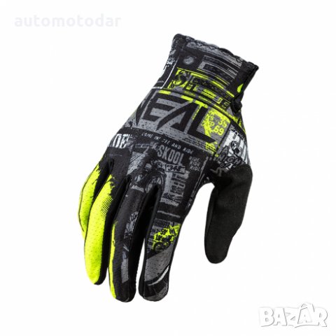 Мотокрос ръкавици O'NEAL MATRIX RIDE BLACK/NEON YELLOW  , снимка 1