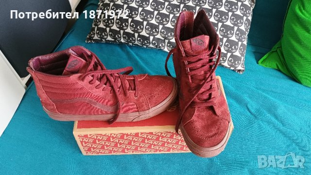 Продавам кожени скейт  кецове Vans ,номер 46(30см), снимка 10 - Кецове - 44263100