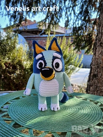 Плетена играчка Блуи / Bluey 