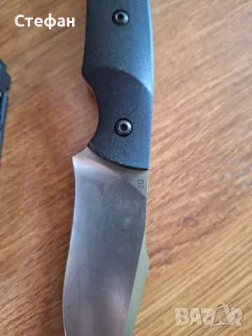 Фиксиран ловен  нож D2, снимка 3 - Ножове - 49535251