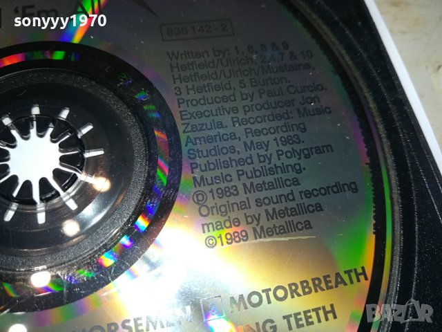 METALLICA CD 3010231729, снимка 15 - CD дискове - 42781722