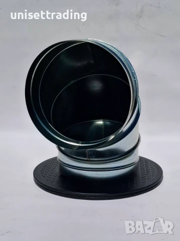 Коляно за аспирация ф250 поцинковано , снимка 6 - Други машини и части - 37992709