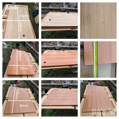 Плотове за Бюра или маси - големи 3бр на части